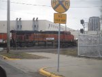 BNSF 5871 behind